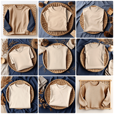 Arquivos Mockups para Camisa em Jpg