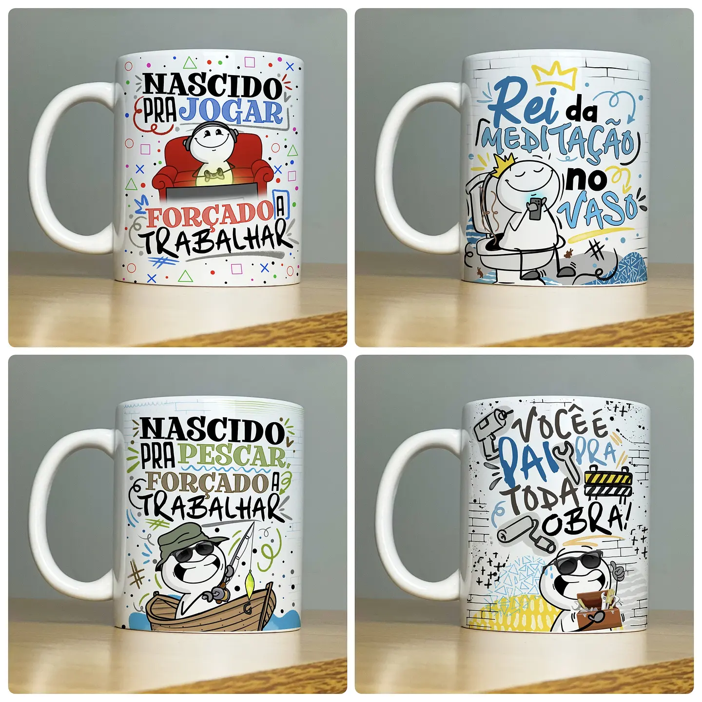 21 Artes para Caneca Dia dos Pais Arquivo em Jpg 1