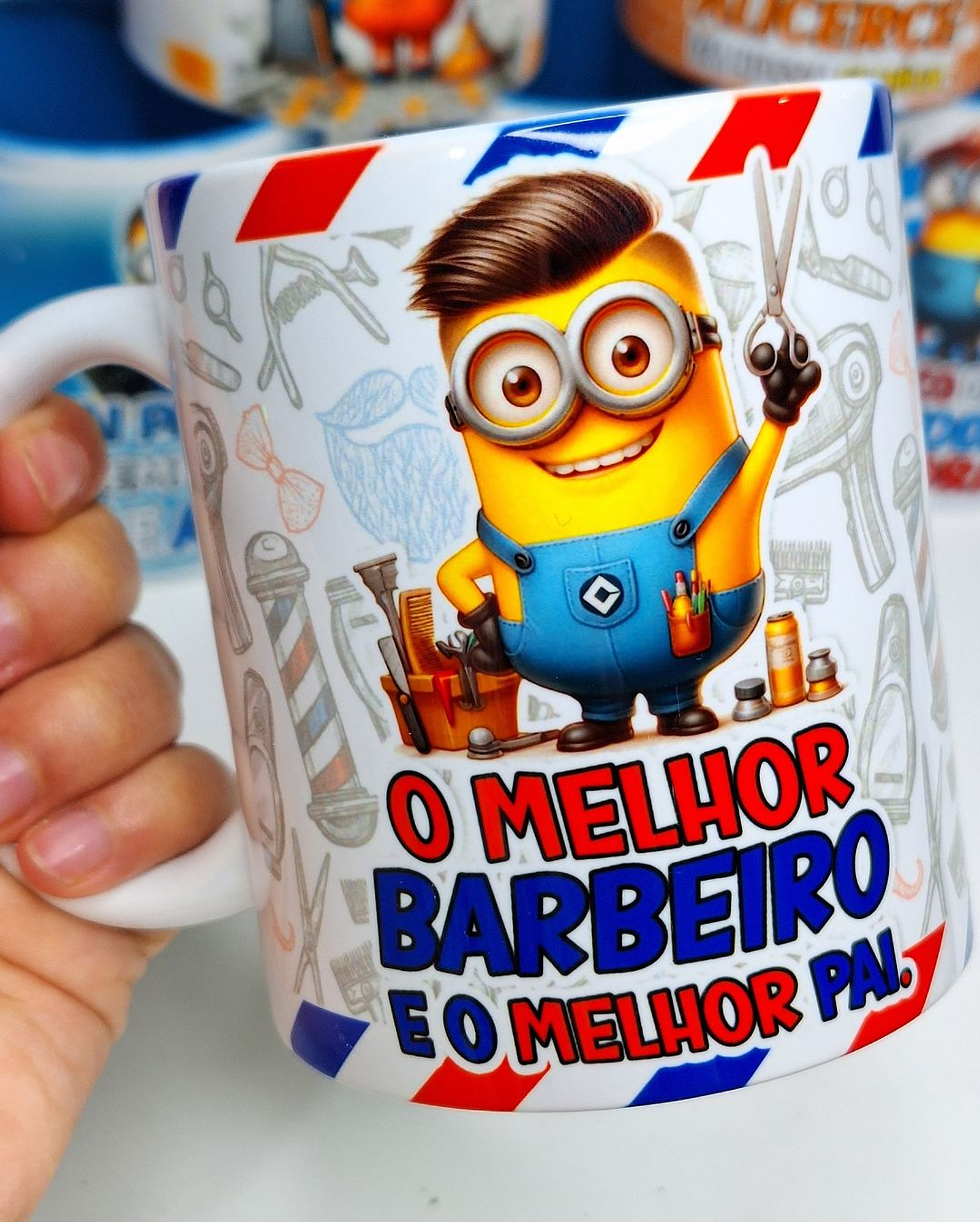 20 Artes para Caneca Minions Dia dos Pais Profissões Arquivo em Jpg  4