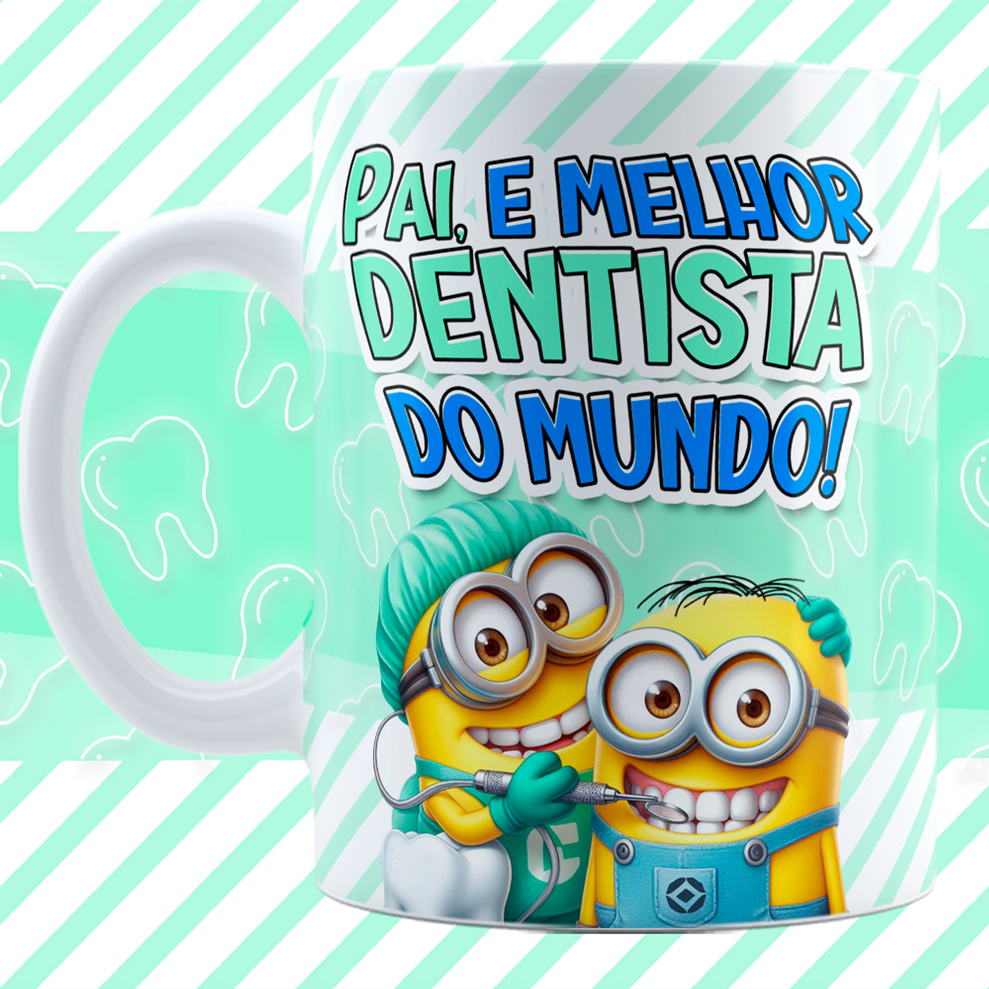 20 Artes para Caneca Minions Dia dos Pais Profissões Arquivo em Jpg  7