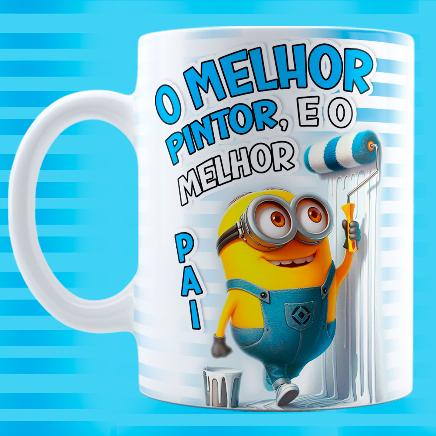 20 Artes para Caneca Minions Dia dos Pais Profissões Arquivo em Jpg  15