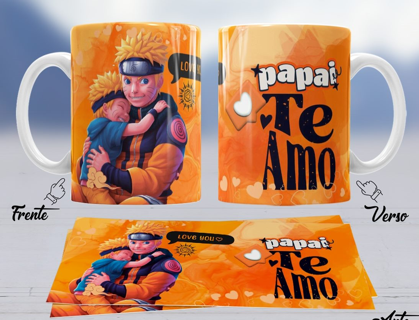 10 Artes para Caneca Dia dos Pais Arquivo em Jpg 11