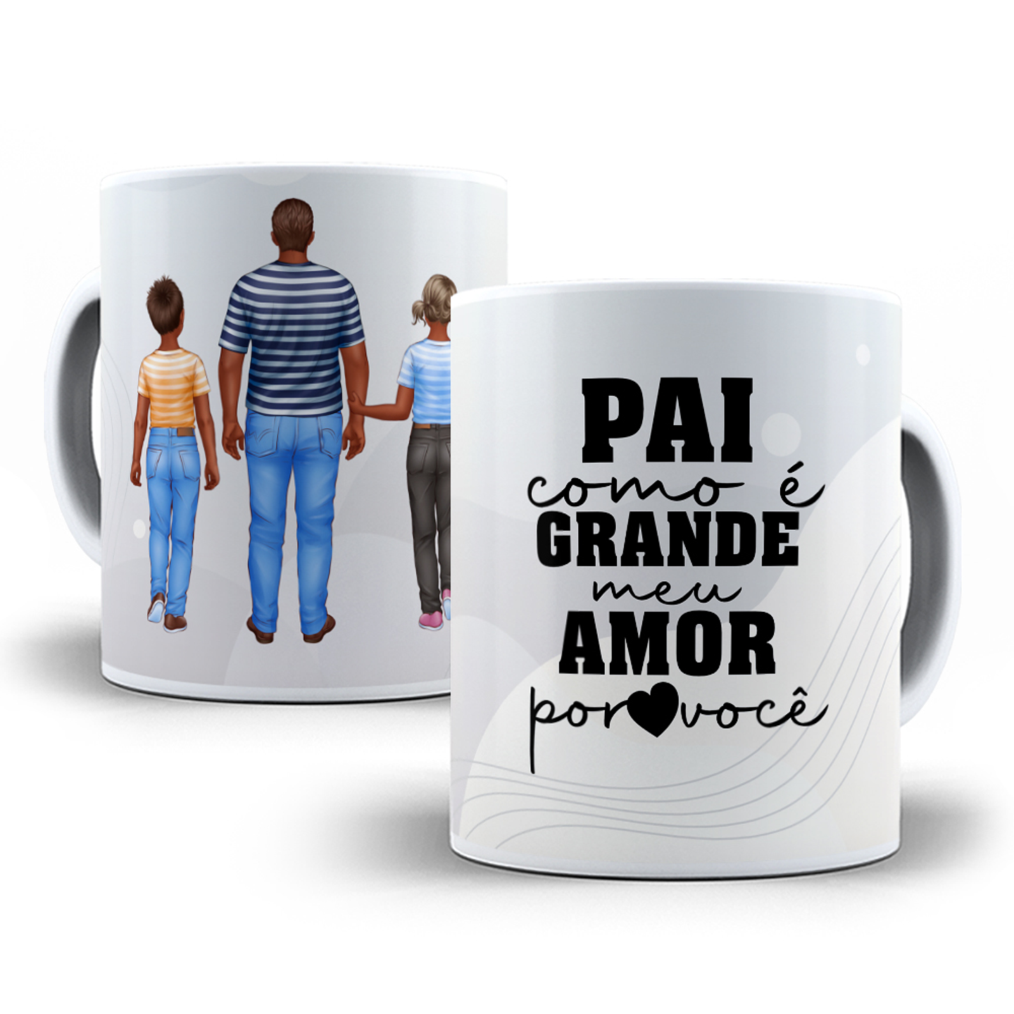 11 Artes para Caneca Dia dos Pais Arquivo em Jpg 1