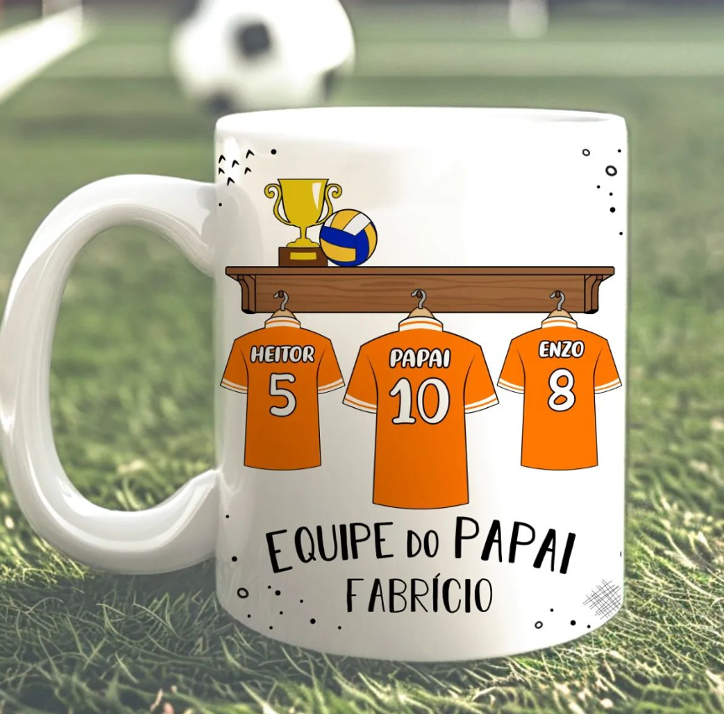 26 Artes para Caneca Futebol Dia dos Pais Arquivo em Jpg 3