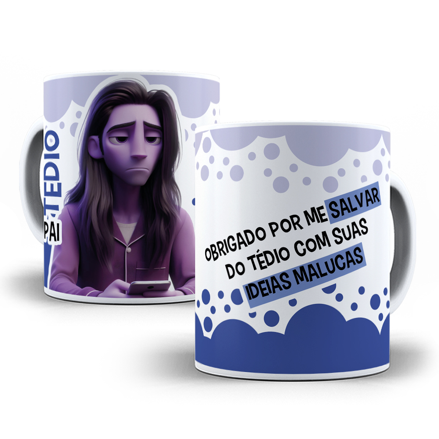 10 Artes para Caneca Dia dos Pais Divertidamente Arquivo em Jpg   8
