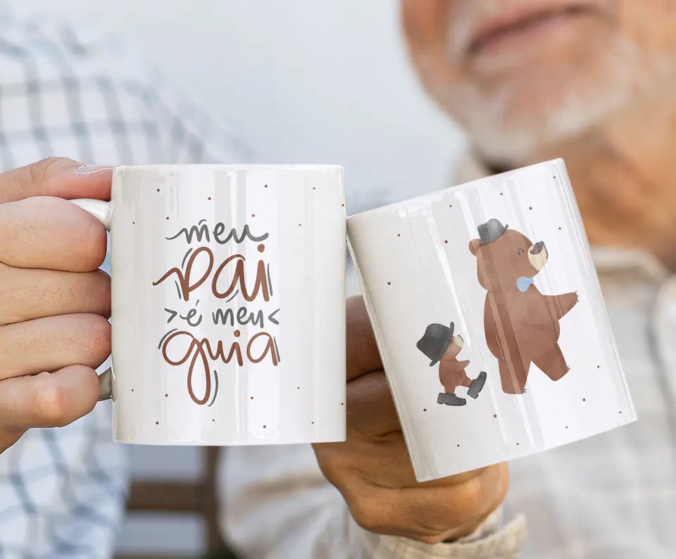 20 Artes para Caneca Dia dos Pais Arquivo Editável 5