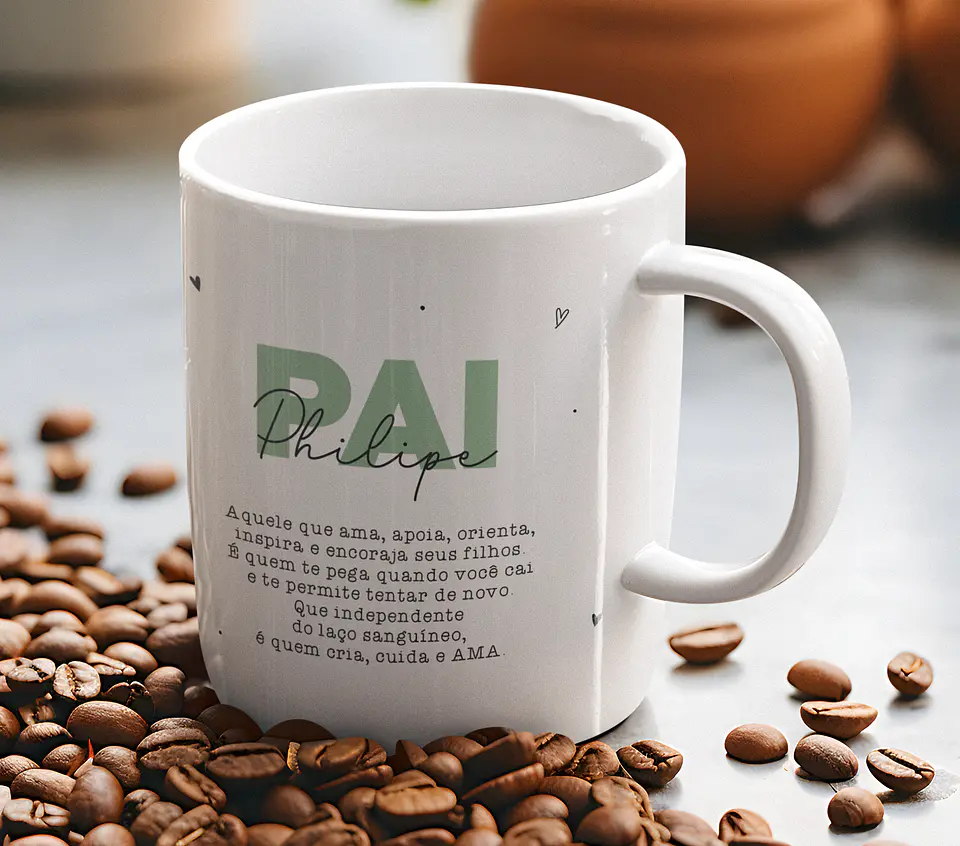 20 Artes para Caneca Dia dos Pais Arquivo Editável 13