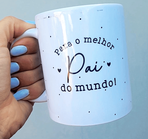 30 Artes para Caneca Dia dos Pais Arquivo em Png