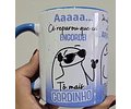 Arte Caneca Aaaa Cê reparou que eu engordei, Tô mais Gordinho Arquivo Png