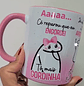 Arte Caneca Aaaa Cê reparou que eu engordei, Tô mais Gordinha Arquivo Png - Thumbnail 1