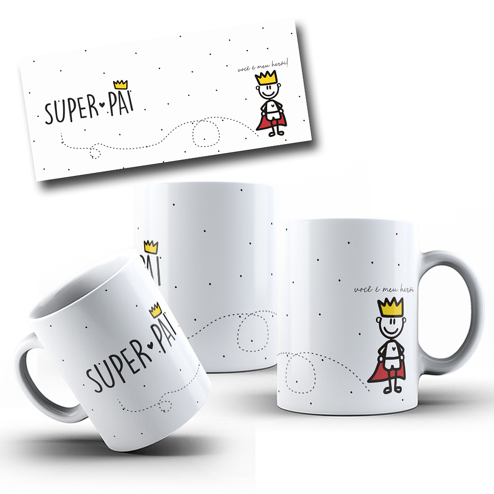 30 Artes para Caneca Dia dos Pais Arquivo em Png 7