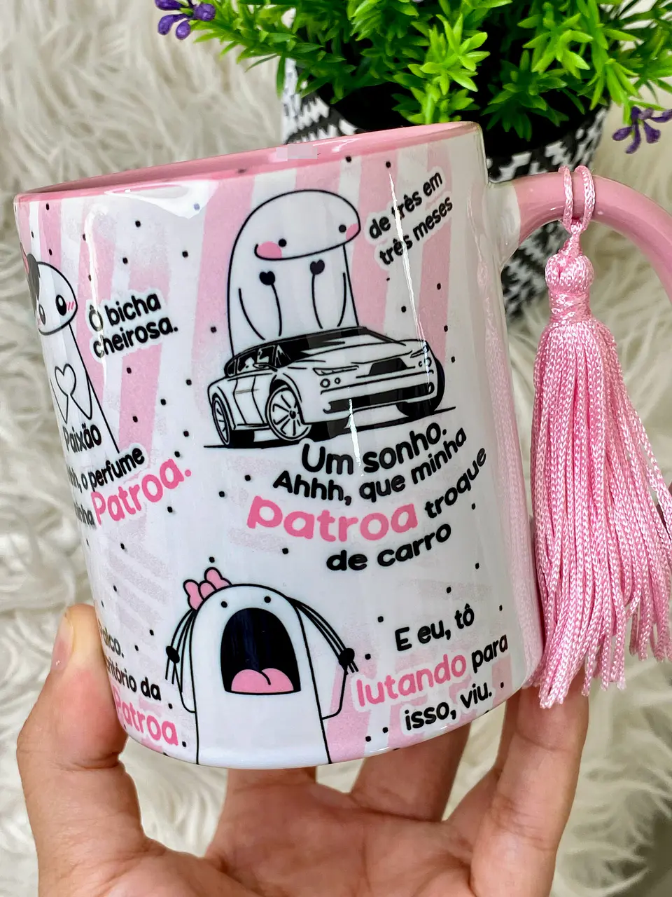 Arte Caneca Flork Mulher com M Minha Patroa Arquivo em Jpg  3