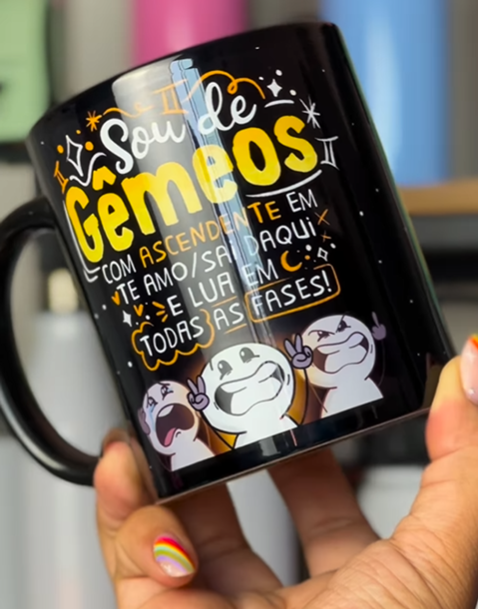 60 Artes para Caneca Signos Arquivo em Jpg 7