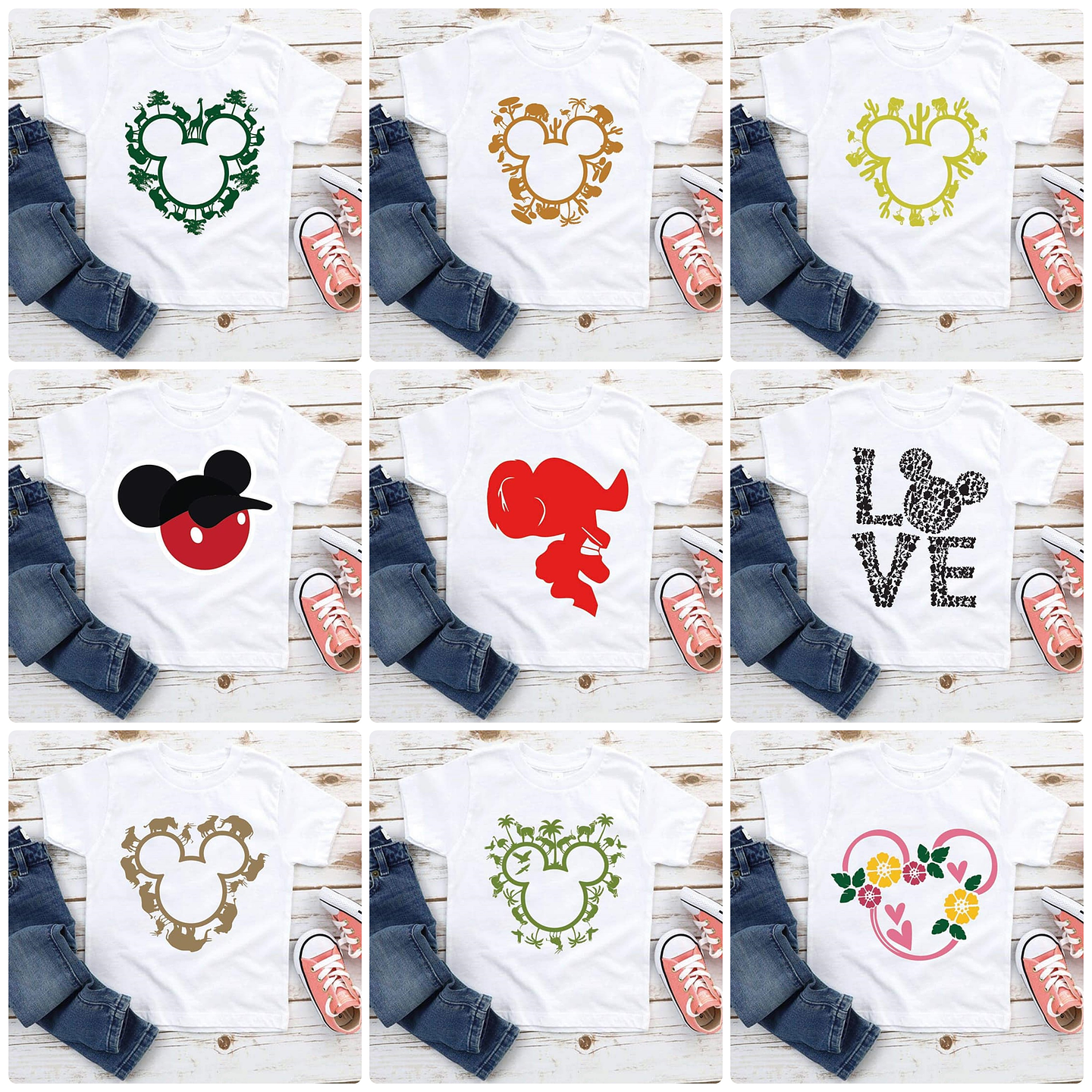 140 Artes para Camisa Disney Arquivo em Png 2