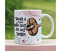 5 Artes para Caneca Frases Café Arquivo Editável