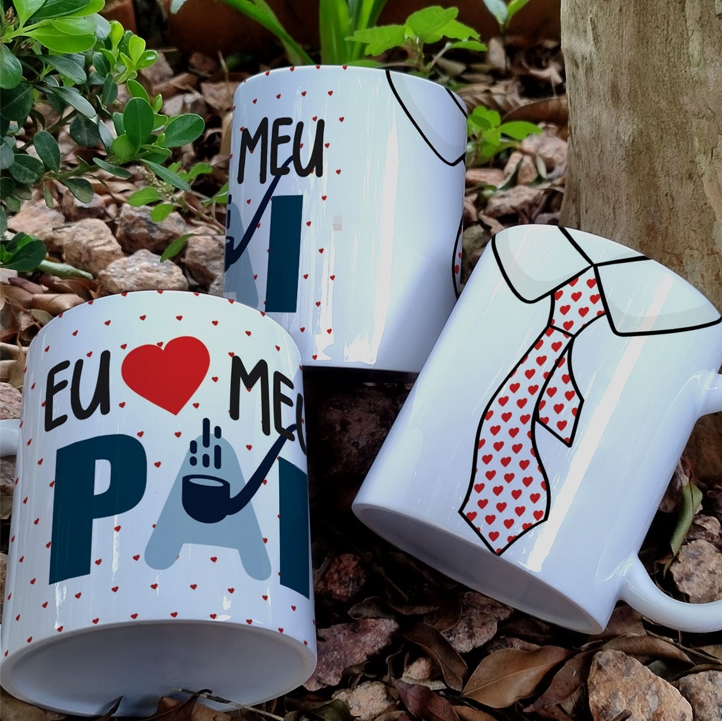 6 Artes para Caneca Dia dos Pais Arquivo Editável 5