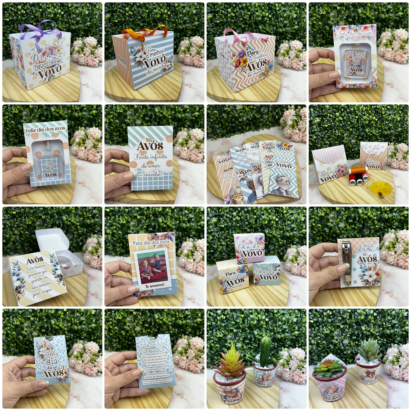 Arquivos de Corte Prontos Dia dos Avós em Pdf  1