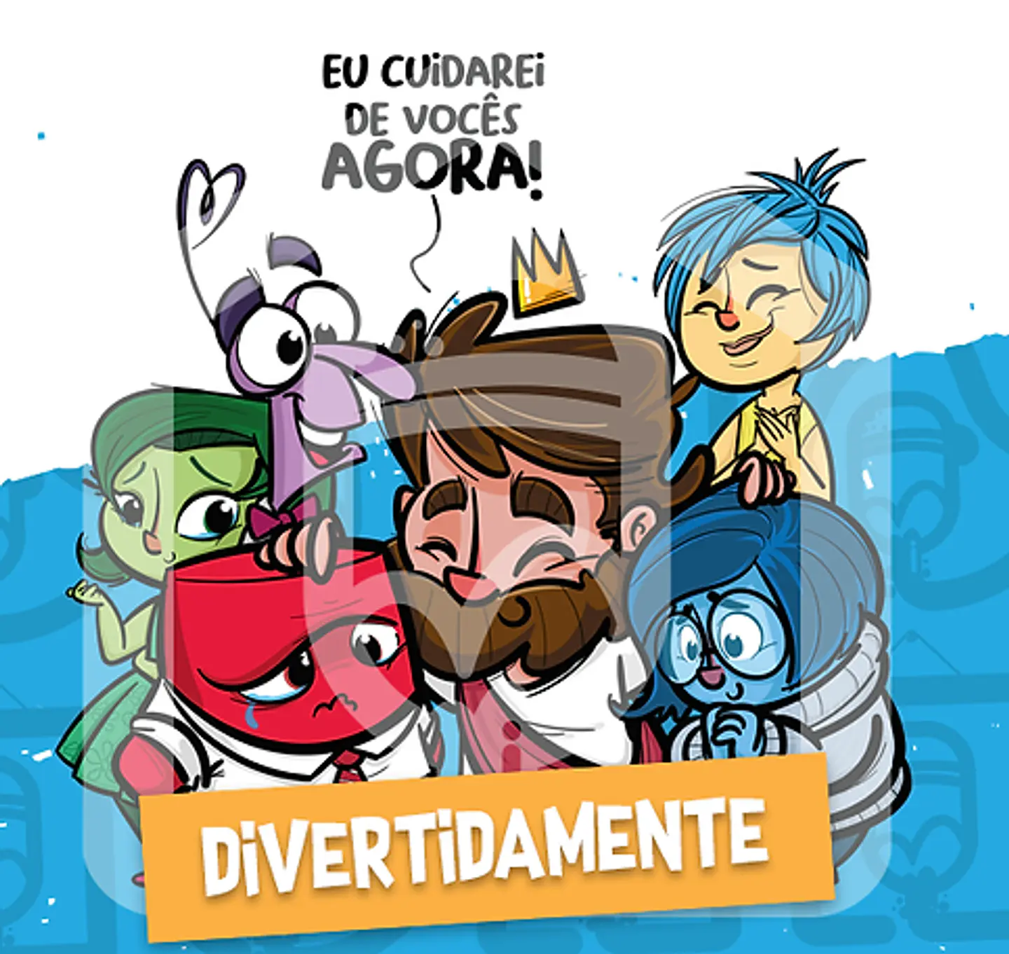 Combo 5 em 1 Divertidamente Arquivos em Png 5