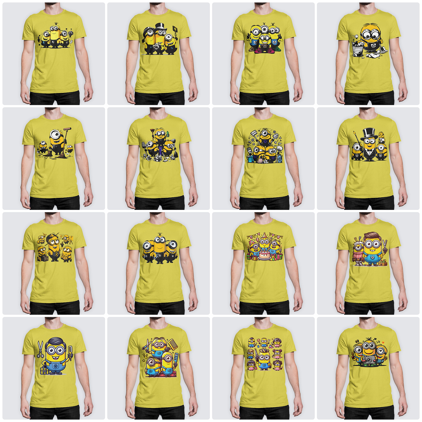 170 Artes para Camisa Minions Arquivo em Png  9
