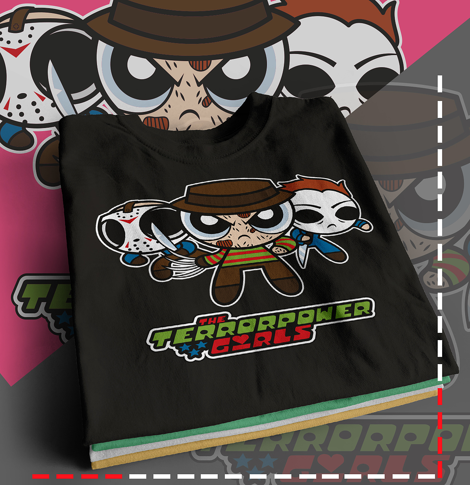 10 Artes para Camisa Meninas Super Poderosas Arquivo Editável 4