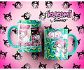 10 Artes para Caneca Kuromi Arquivo Editável 