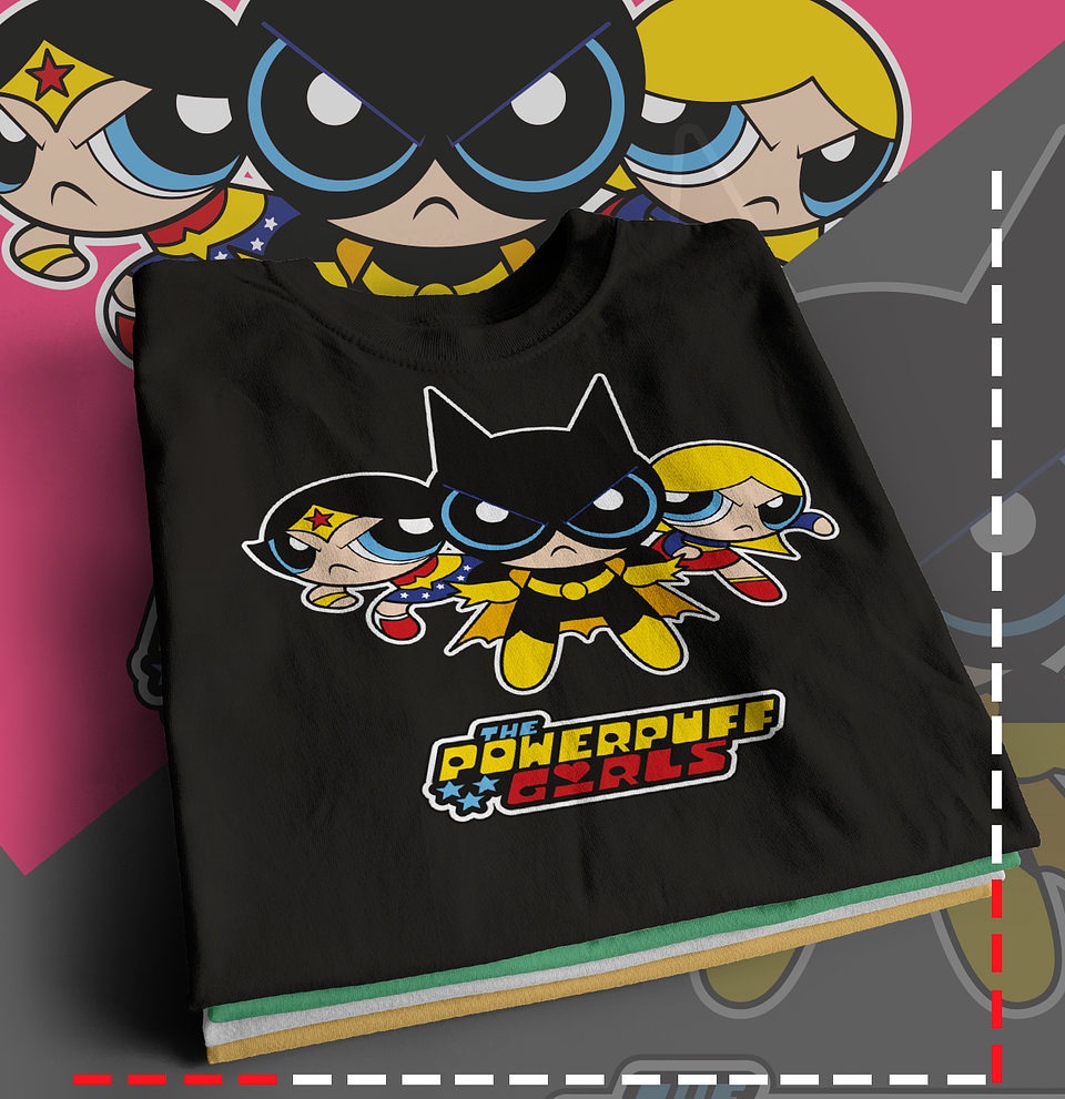 10 Artes para Camisa Meninas Super Poderosas Arquivo Editável 5