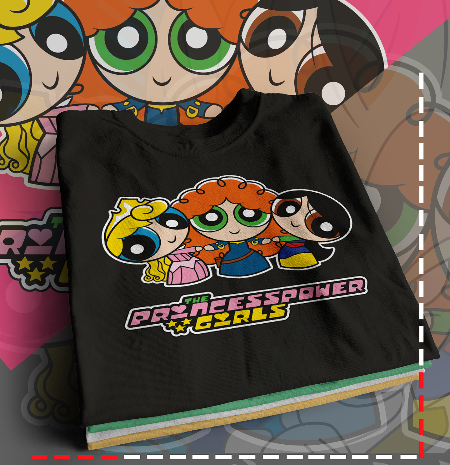 10 Artes para Camisa Meninas Super Poderosas Arquivo Editável 6