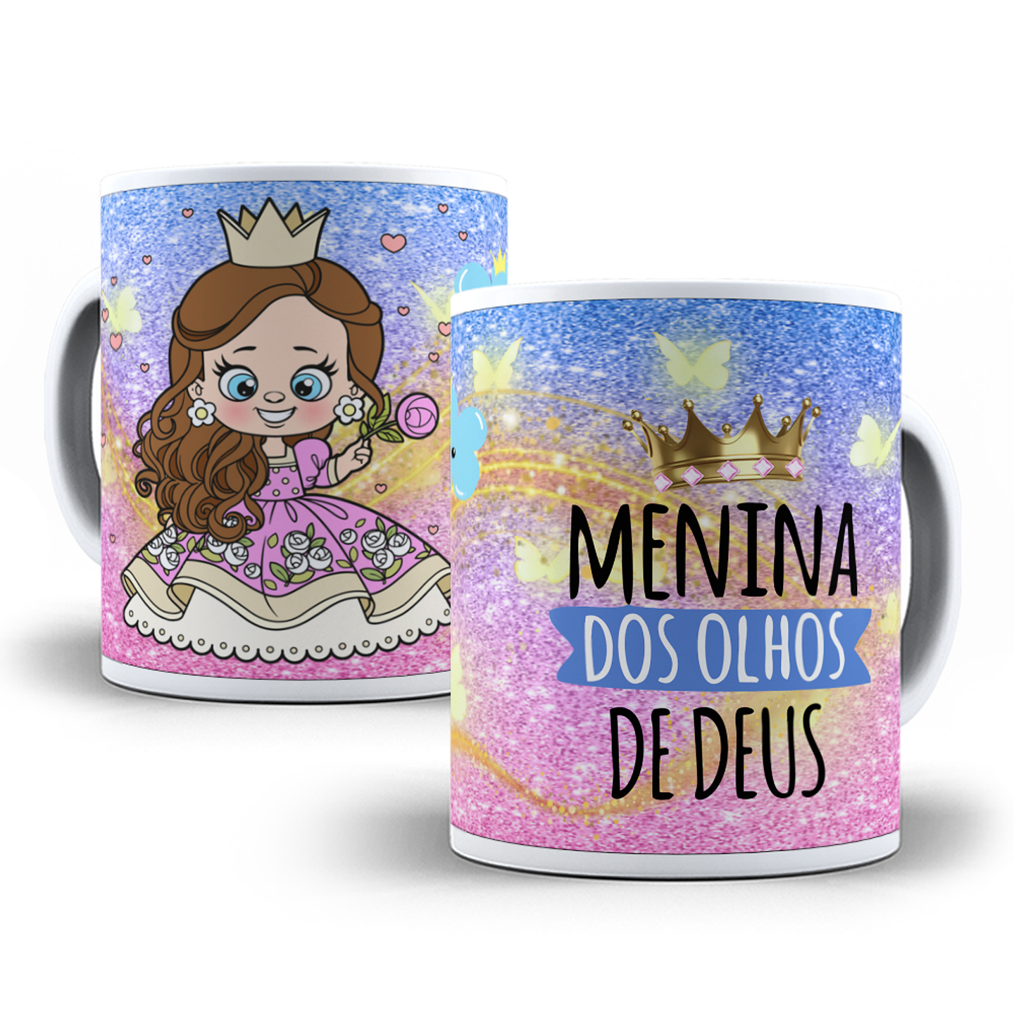 10 Artes para Caneca Princesas Frases Arquivo em Jpg 3