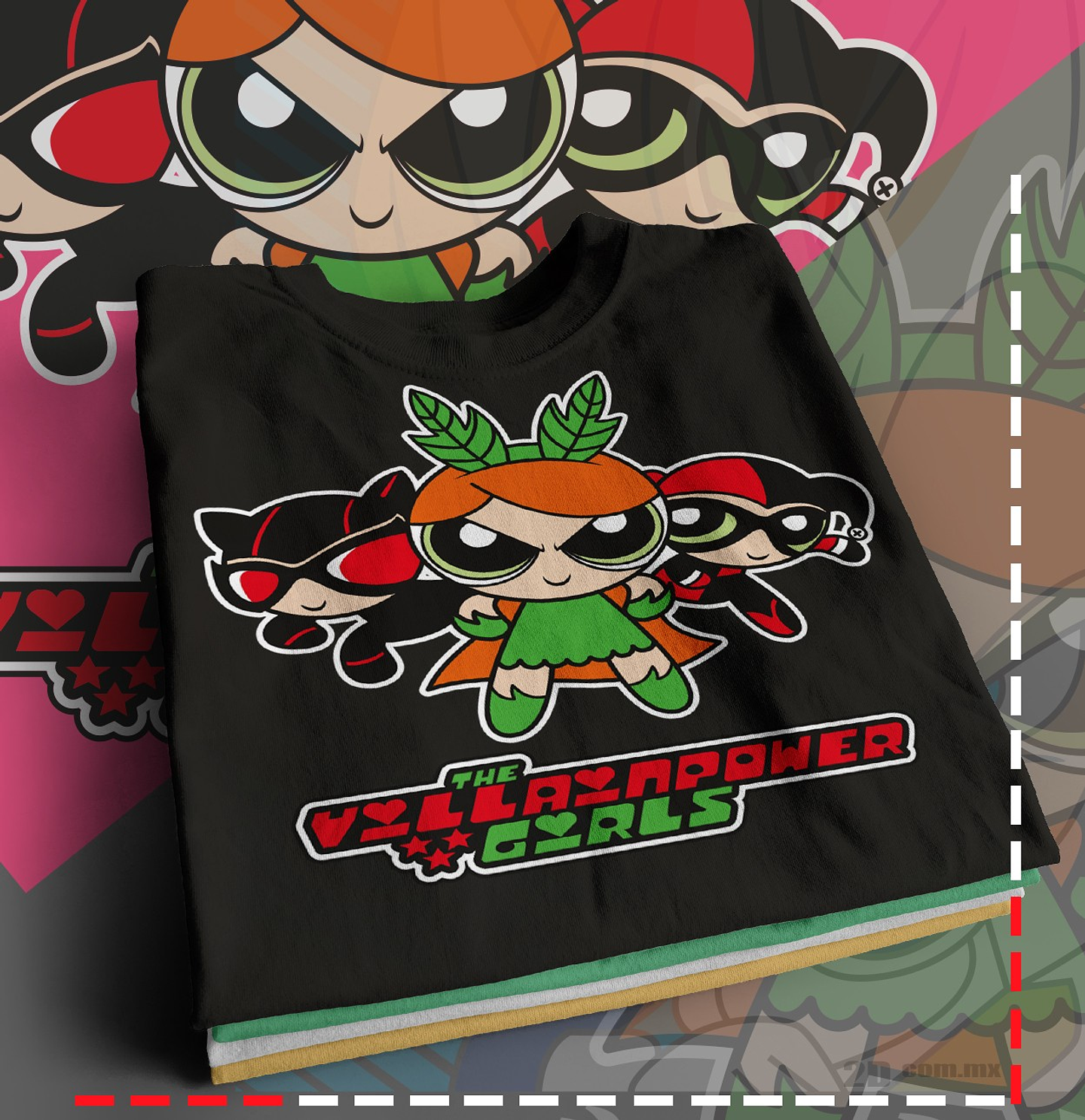 10 Artes para Camisa Meninas Super Poderosas Arquivo Editável 7