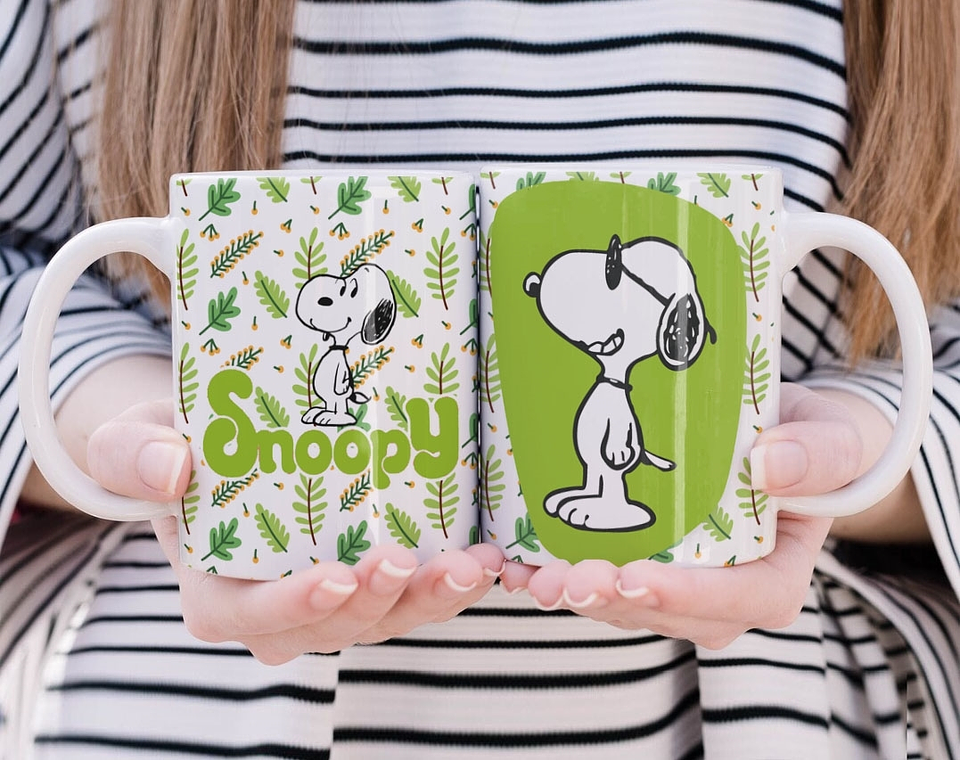 10 Artes para Caneca Snoopy Arquivo em Jpg 5