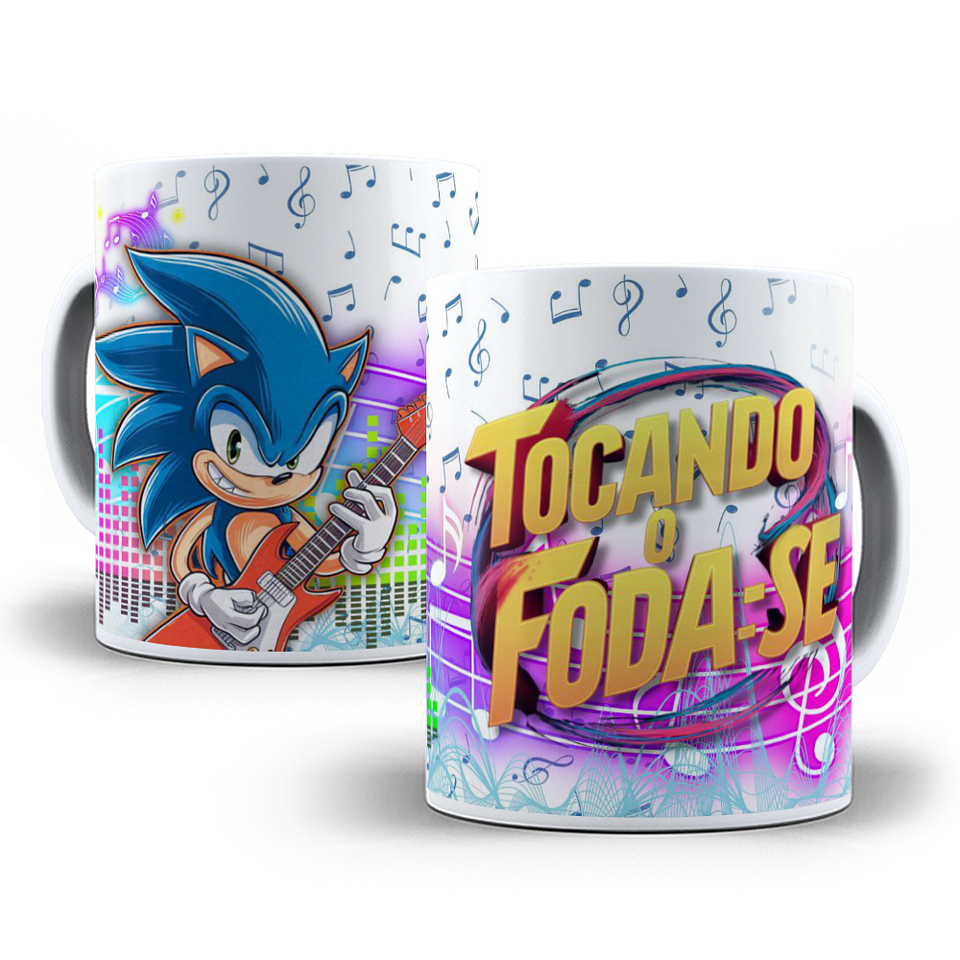 10 Artes para Caneca Tocando o Foda Se Arquivo em Jpg 3