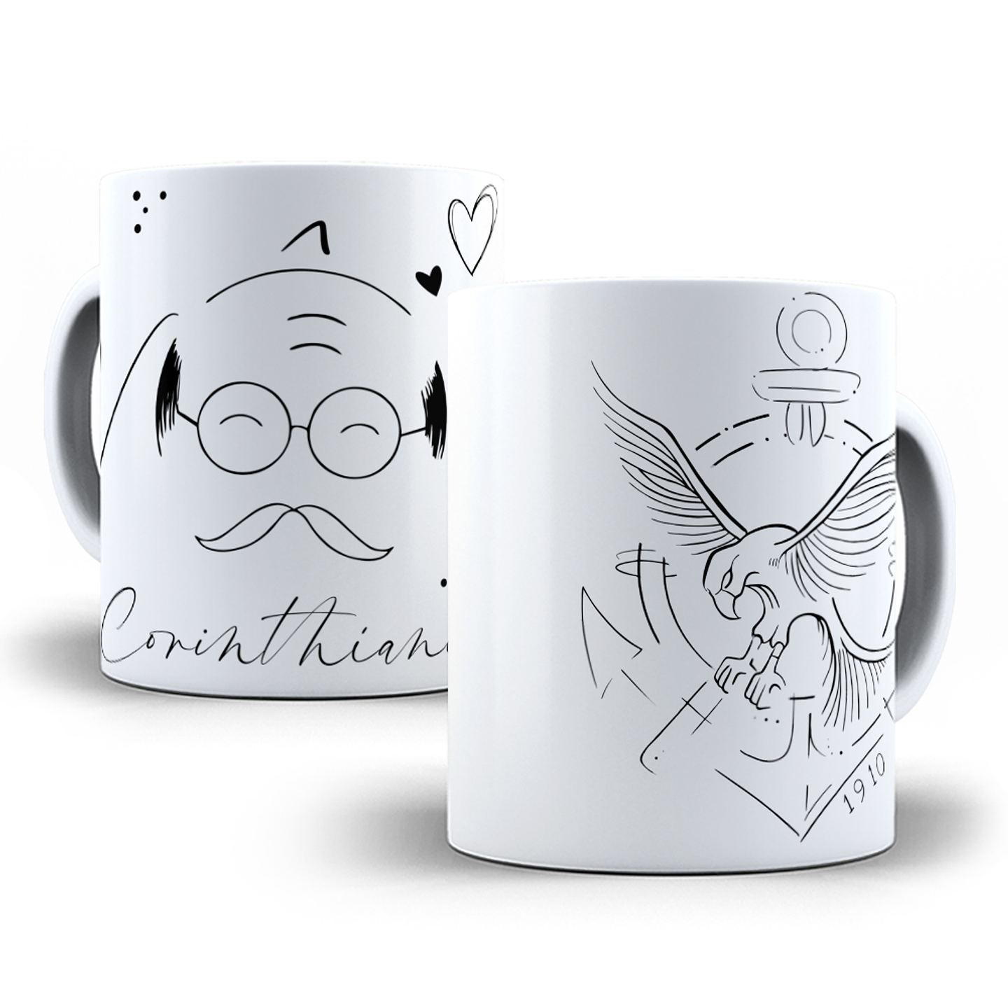 11 Artes para Caneca Dia dos Avós Minimalista Arquivo Editável 3