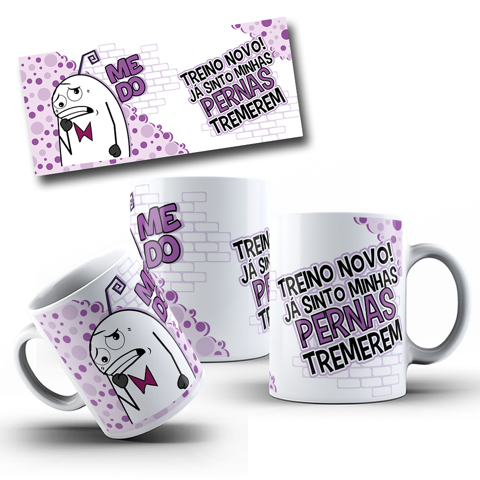 11 Artes para Caneca Divertidamente Academia Flork Arquivo em Jpg 2