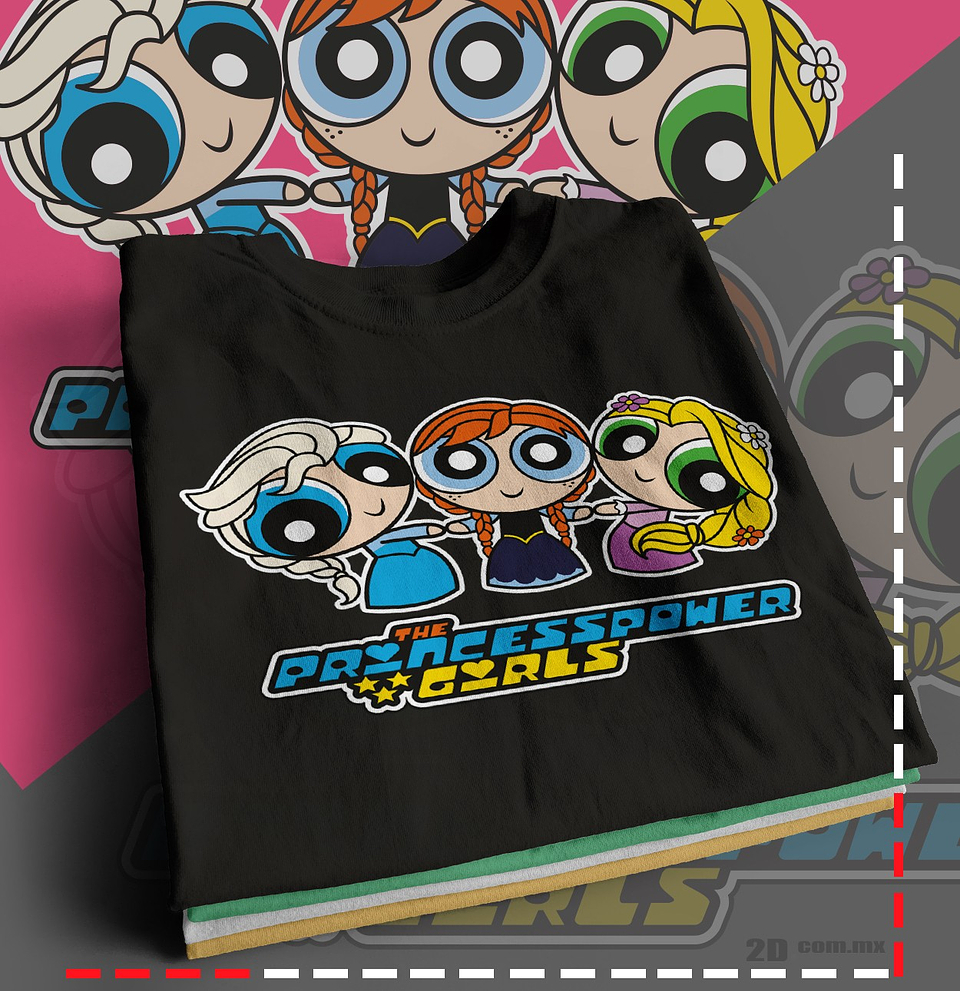 10 Artes para Camisa Meninas Super Poderosas Arquivo Editável 9