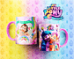 10 Artes para Caneca My Little Pony Arquivo Editável  - Thumbnail 6