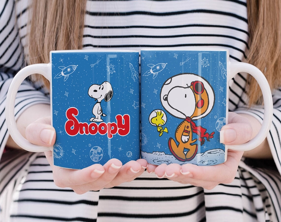 10 Artes para Caneca Snoopy Arquivo em Jpg 8