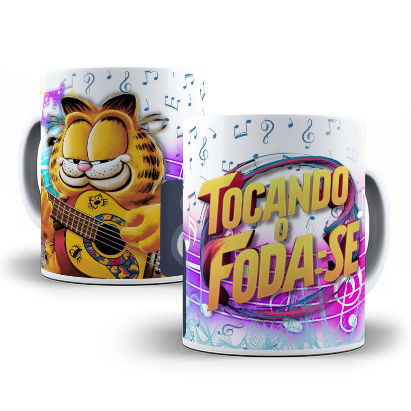 10 Artes para Caneca Tocando o Foda Se Arquivo em Jpg 6