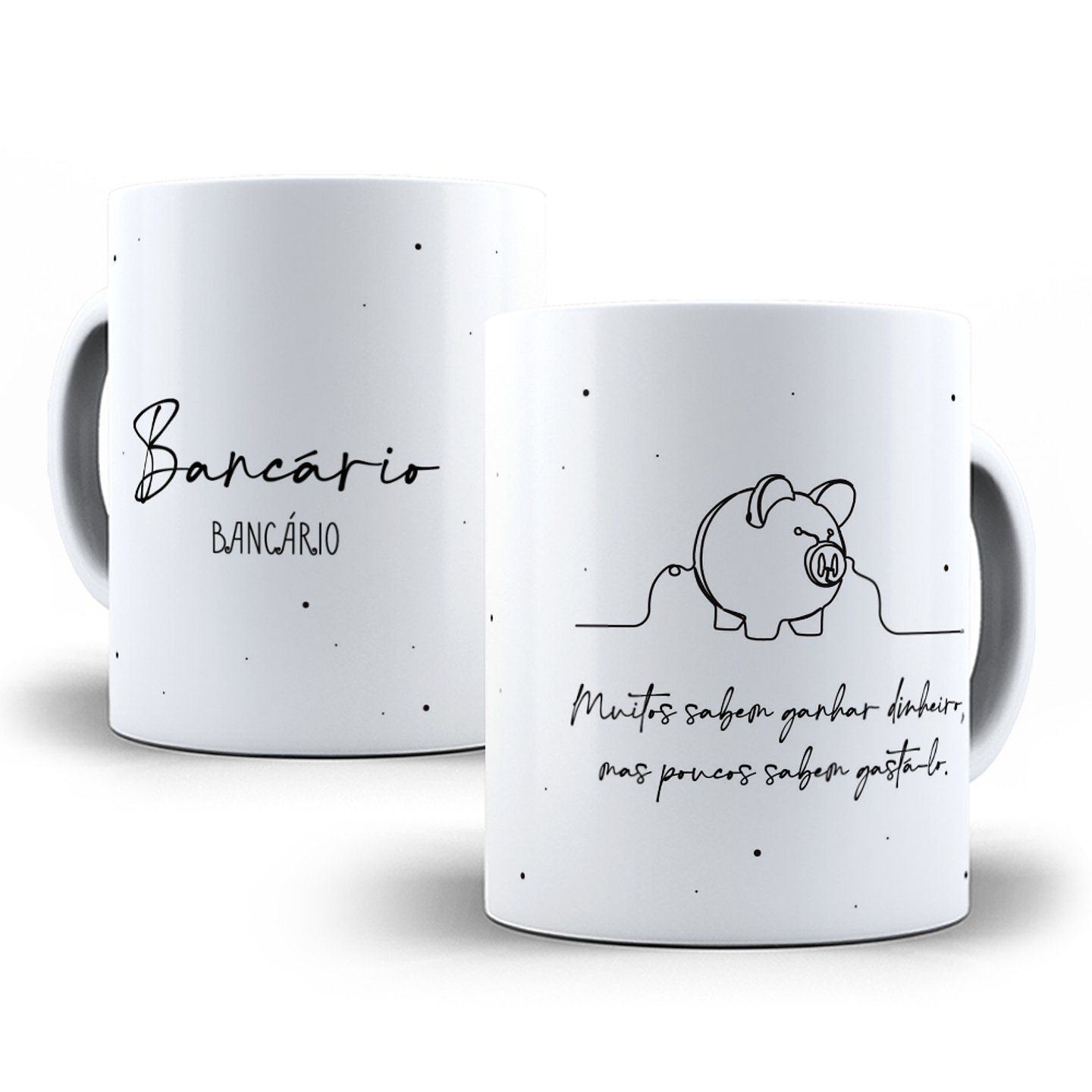12 Artes para Caneca  Profissões em Linhas Arquivo em Jpg 2