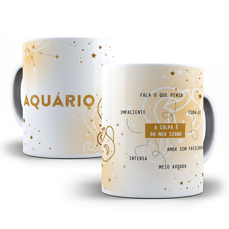 12 Artes para Caneca Signos Arquivo em Jpg  3