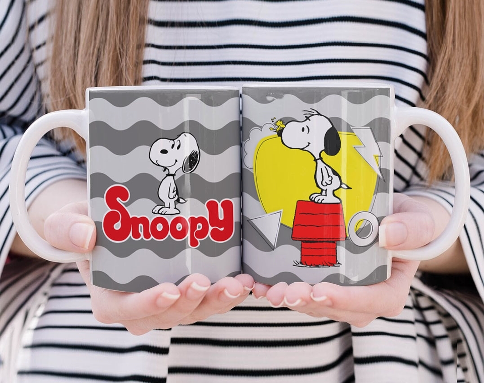 10 Artes para Caneca Snoopy Arquivo em Jpg 10