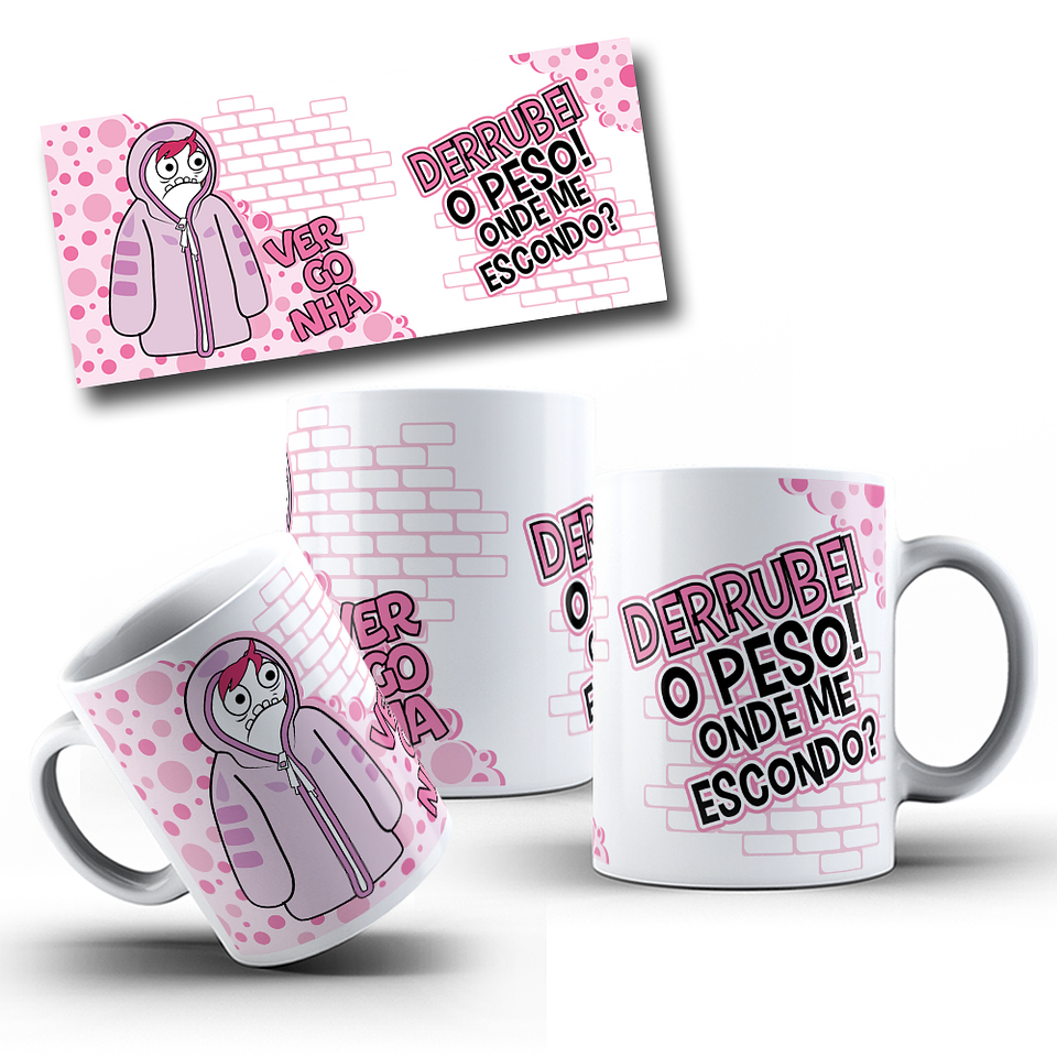 11 Artes para Caneca Divertidamente Academia Flork Arquivo em Jpg 7