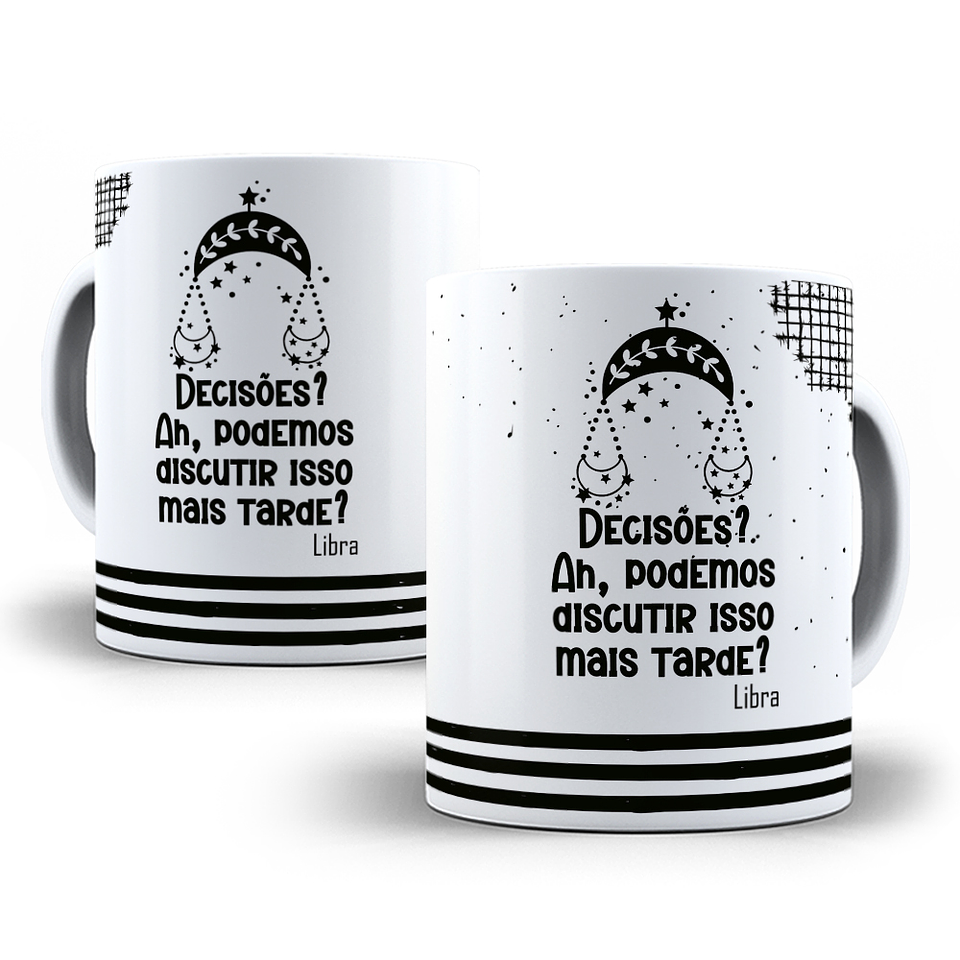 12 Artes para Caneca Signos Arquivo Editável 7