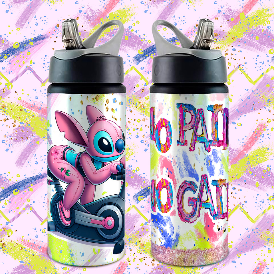 19 Artes para Caneca e Garrafa Treino Fofo Amizade Arquivo Editável 4