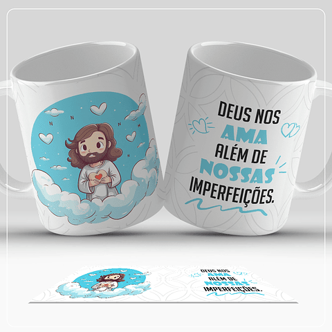 7 Artes para Caneca Frases o amor em Deus Arquivo em Jpg