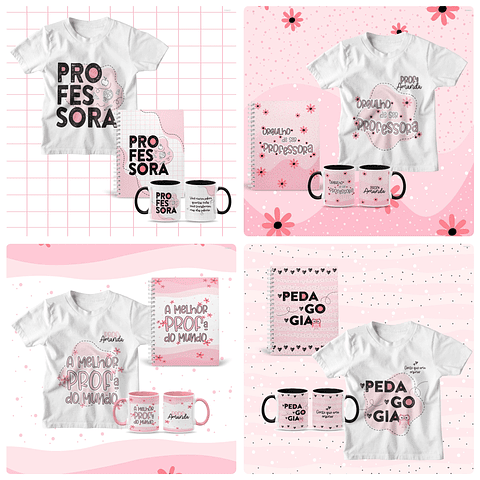 15 Artes para Caneca Camisa e Capa agenda Dia dos Profesores Arquivo em Jpg