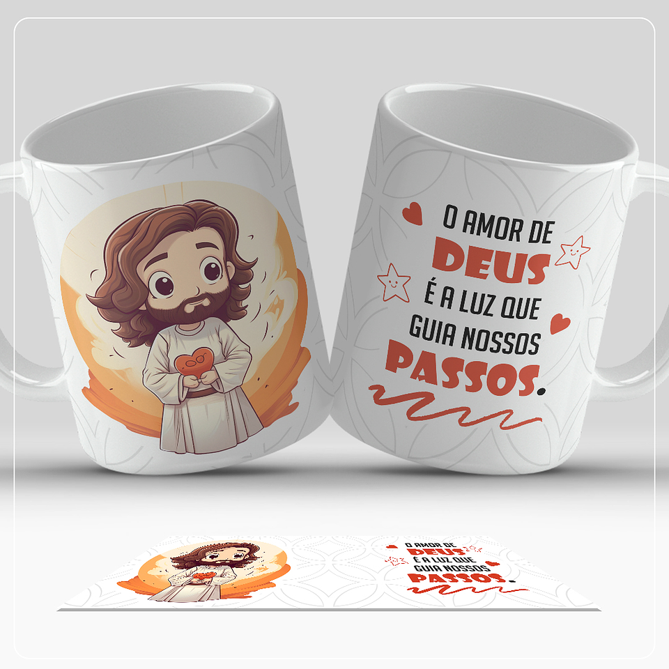 7 Artes para Caneca Frases o amor em Deus Arquivo em Jpg 3