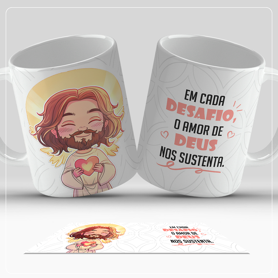 7 Artes para Caneca Frases o amor em Deus Arquivo em Jpg 5