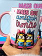 14 Artes para Caneca Minions Amigas Amizade Arquivo em Jpg - Thumbnail 5