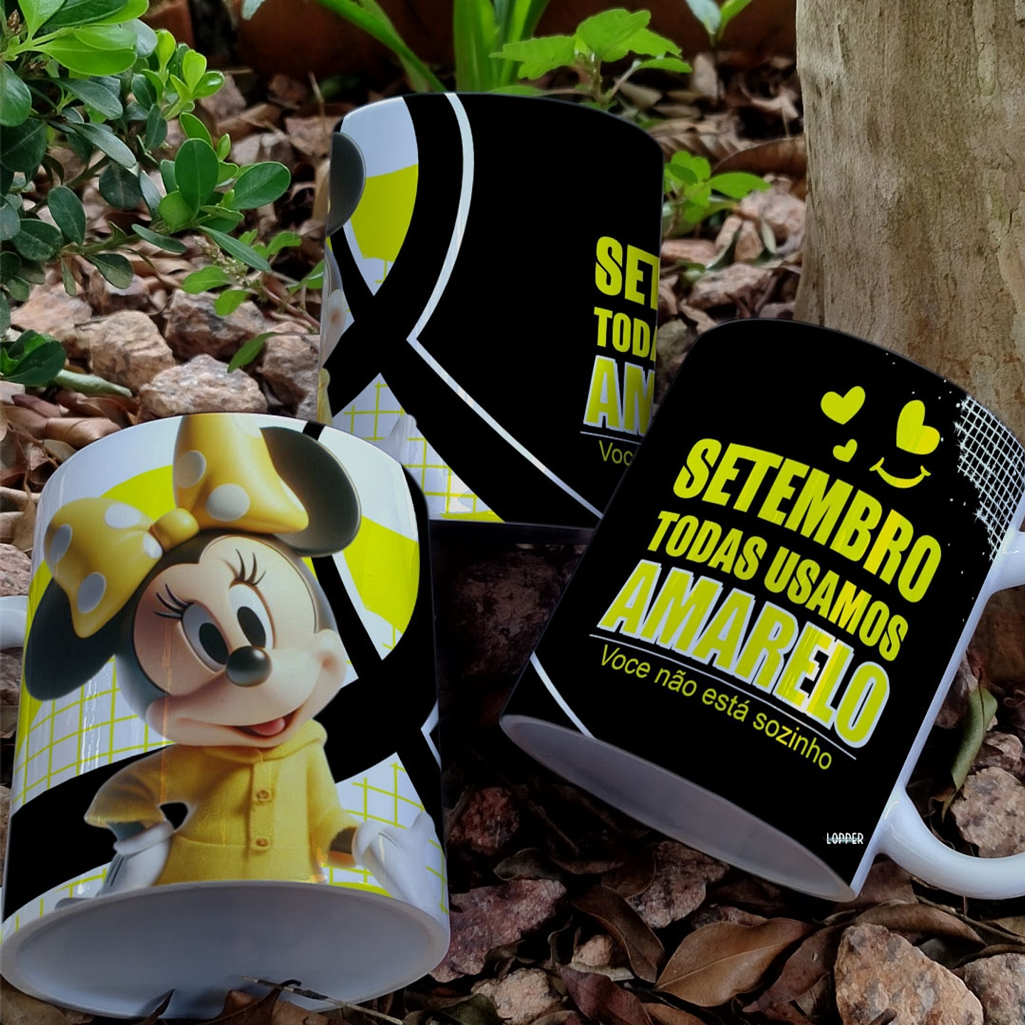 9 Artes para Caneca Setembro Amarelo Arquivo Editável 6