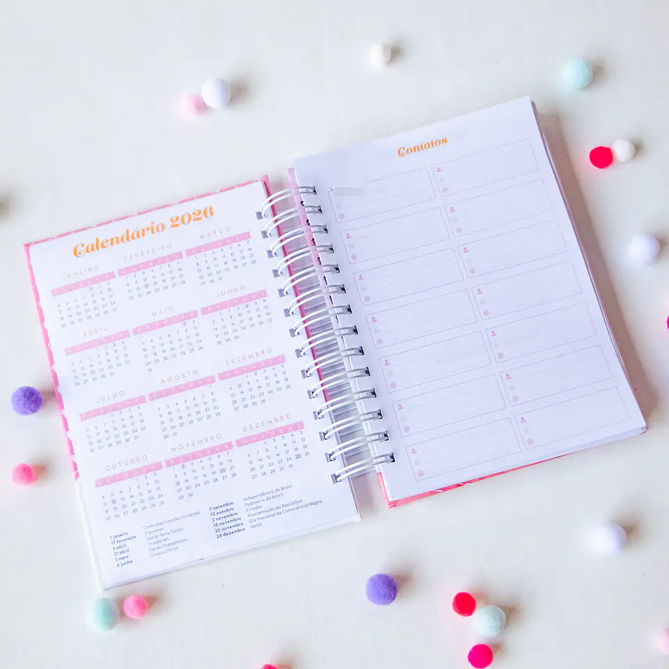 Arquivo Agenda super combo Coleção Caramelo 2025 em Pdf 4